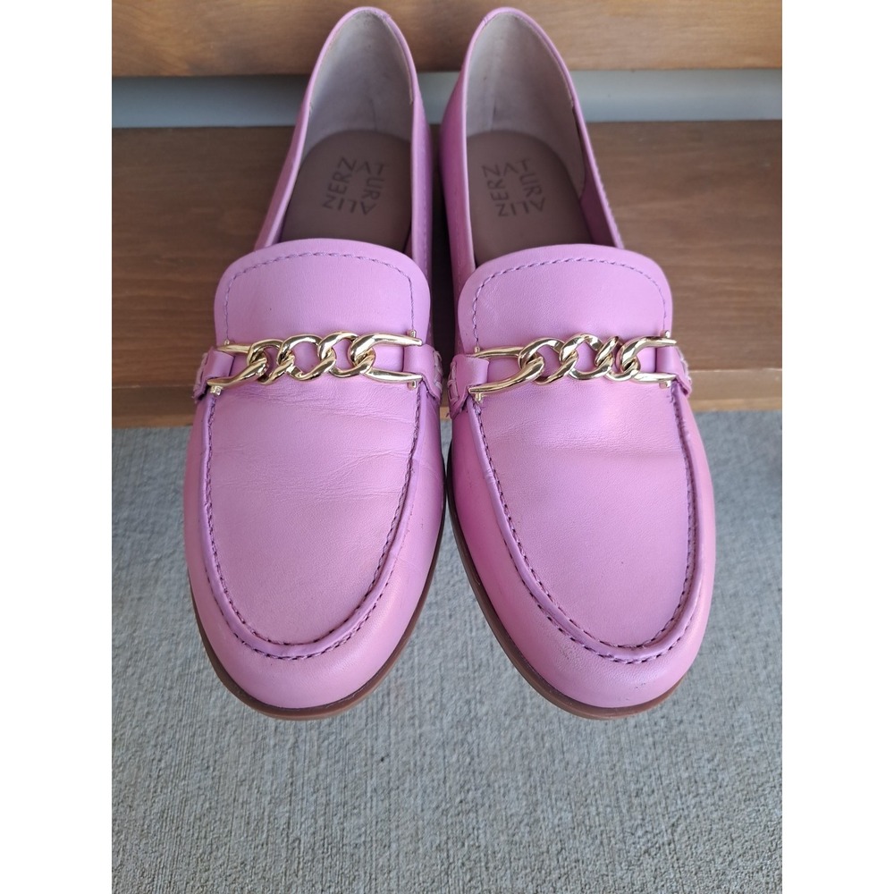 Naturalizer Women's Sawyer Loafers Rose Pink Slip-On Leather Comfort Shoes 9.5 M - Picture 3 of 16